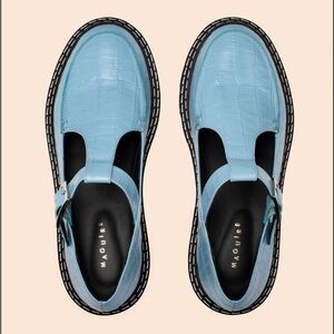 NWOT Maguire Neiva Sky Blue Mary Jane 37
